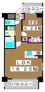 アファン大山【6階】の間取り