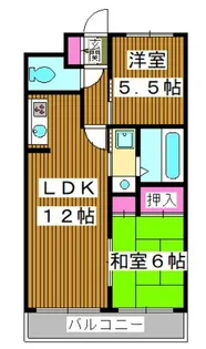 ロイヤルハイツツカサ【6階】の間取り
