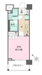 プリムヴェーレ【6階】の間取り