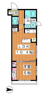へーベルブランシュ【302号室】の間取り