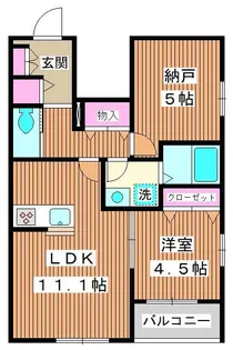 イルフィオーレ【2階】の間取り