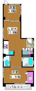 FM2大山東町ハウス【3階】の間取り