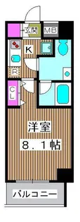 プレールドゥーク志村坂上2【506号室】の間取り
