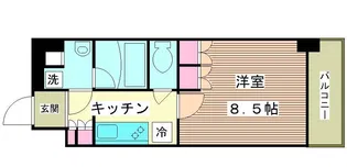 日神デュオステージ板橋駅前【3階】の間取り