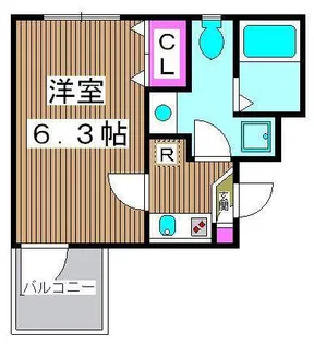 ピアコートTM大山弐番館【2階】の間取り