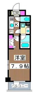 クレヴィスタ板橋大山【1階】の間取り
