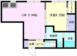 Feliz【202号室】の間取り