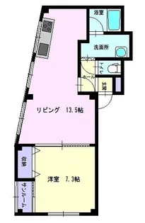 non・non【a号室】の間取り