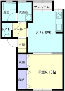 リュミエール【103号室】の間取り