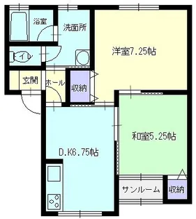 ステージヴィラ【103号室】の間取り