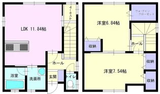 フェリーチェ【B号室】の間取り