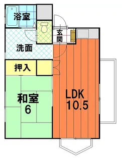 ファミール日吉【301号室】の間取り