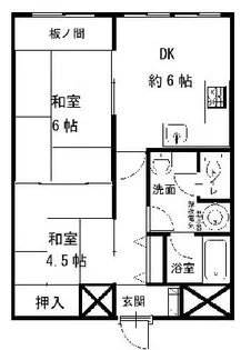 第一コーポラス【703号室】の間取り