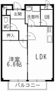 サープラスコヤマ【101号室】の間取り