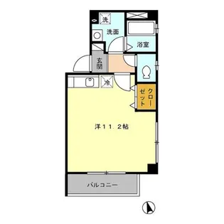 アドヴァンスK【201号室】の間取り