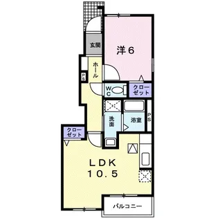 エトワール・KII【1階】の間取り