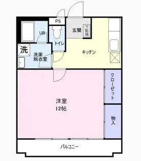 リンピア東通り【2階】の間取り
