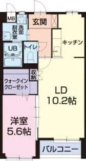 JOY・タキザワ【1階】の間取り
