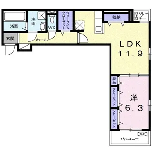 レガーロ【3階】の間取り