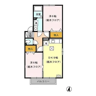 アドバンス21【B101号室】の間取り