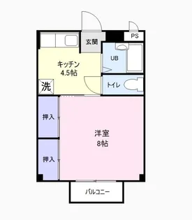 HAPPINESS’〜S.O B【1階】の間取り