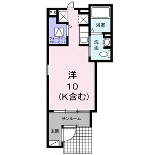 グランツミルト T【1階】の間取り