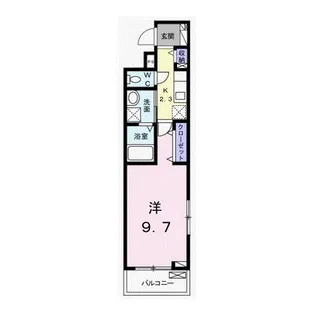 アガパンサス II【2階】の間取り