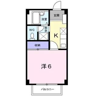 アグレアーブル【1階】の間取り