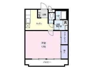 リンピア東通り【1階】の間取り