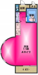 静岡県三島市壱町田【マンション】の間取り