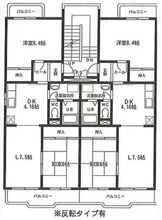 静岡県駿東郡長泉町中土狩【マンション】の間取り