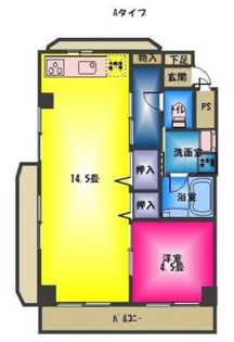 静岡県三島市大宮町2丁目【マンション】の間取り