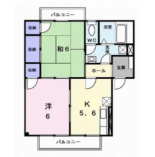 静岡県三島市谷田【アパート】の間取り