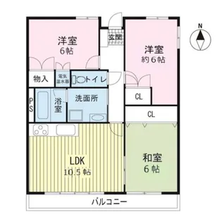 静岡県駿東郡清水町徳倉【マンション】の間取り