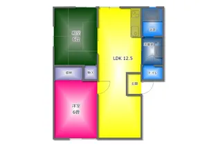 静岡県三島市徳倉4丁目【アパート】の間取り