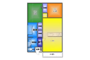 静岡県駿東郡清水町徳倉【マンション】の間取り