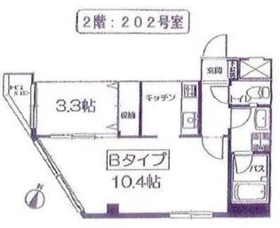 ONOビル【2階】の間取り