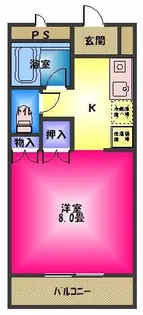 静岡県三島市中田町【マンション】の間取り
