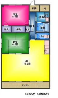 静岡県三島市大宮町2丁目【マンション】の間取り