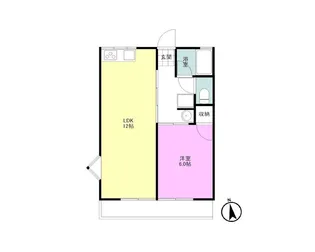 静岡県駿東郡長泉町納米里【アパート】の間取り