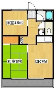 静岡県三島市大場【マンション】の間取り