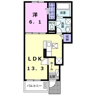 静岡県駿東郡清水町八幡【アパート】の間取り