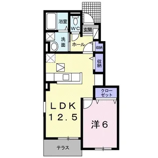 静岡県駿東郡清水町徳倉【アパート】の間取り