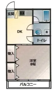 静岡県駿東郡清水町伏見【マンション】の間取り