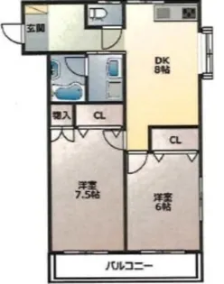 静岡県駿東郡清水町伏見【マンション】の間取り