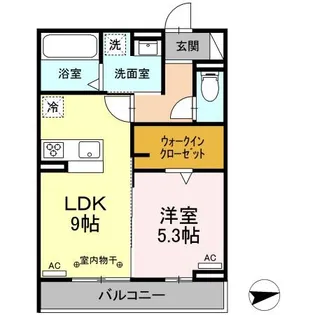サンフォート【2階】の間取り