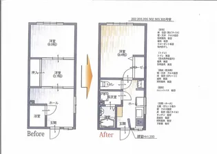 Snow grace【203号室】の間取り