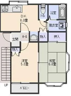 メゾンドレンメA【201号室】の間取り