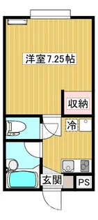 フローラハイツ【2階】の間取り