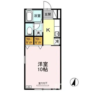 ロイヤルガーデン子安 F【2階】の間取り